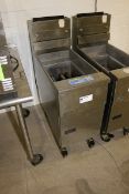Pitco S/S Fryer,Mounted on Casters (NOTE: Missing Frying Baskets) (INV#82909)(Located @ the MDG
