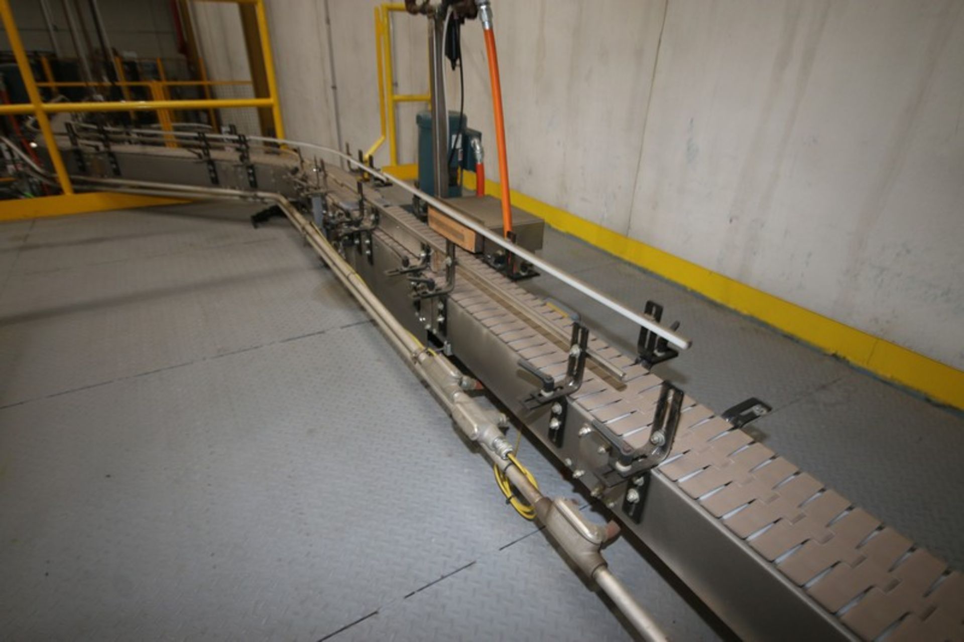 4-Sections of S/S Nercon Conveyor, Overall Lenth of Conveyor: Aprox. 125 ft. L, with (2) Incline - Image 3 of 8