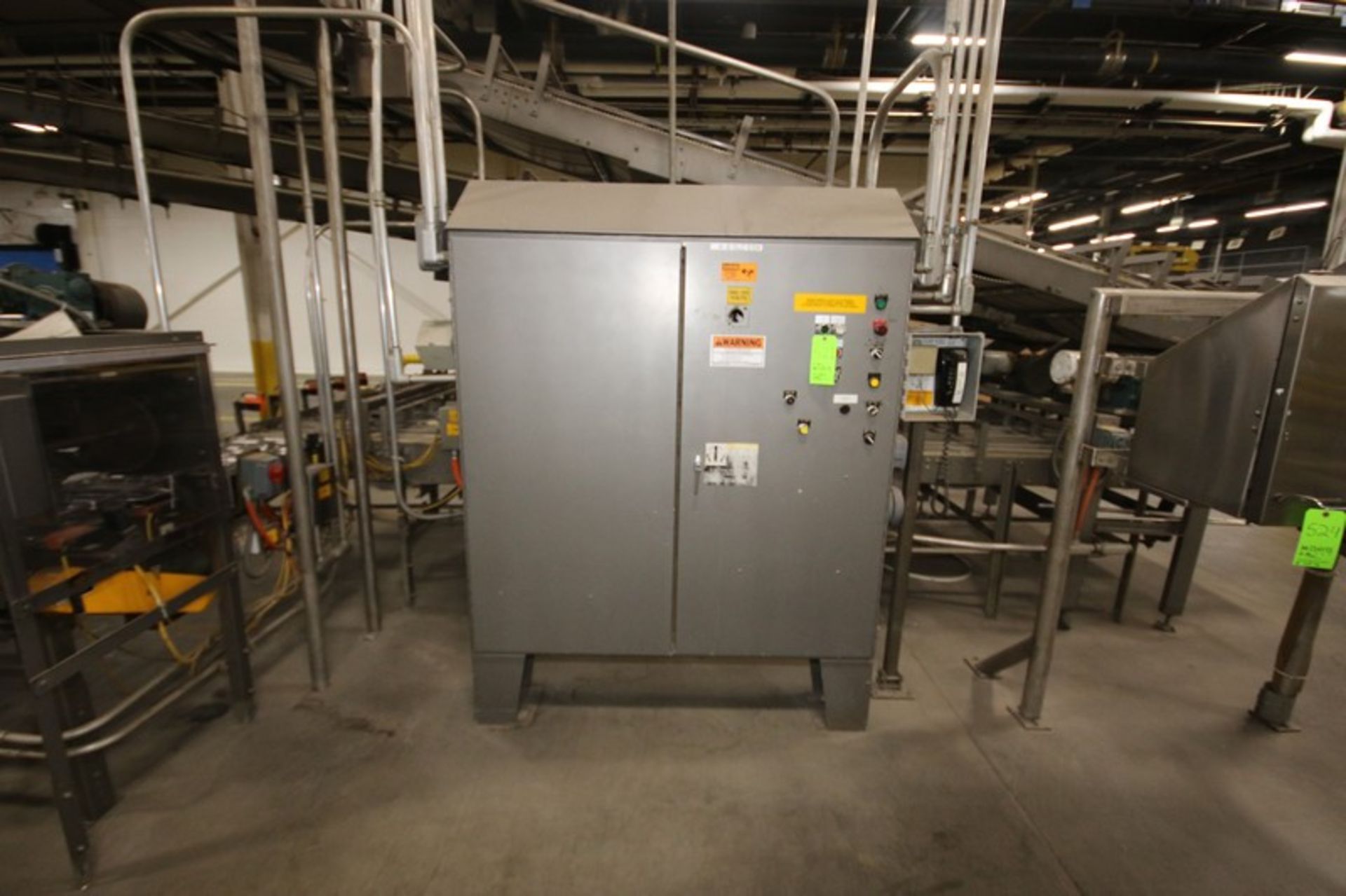 Double Door Control Cabinet, Includes Allen-Bradley 10-Slot PLC & Other Control Components,