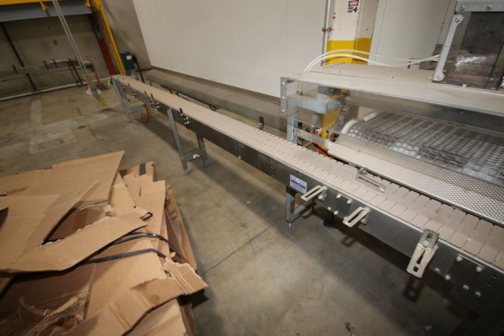 1-Straight Section of Nercon Product Conveyor, Overall Length: Aprox. 18 ft. L, with Aprox. 7-1/2" W - Image 3 of 4