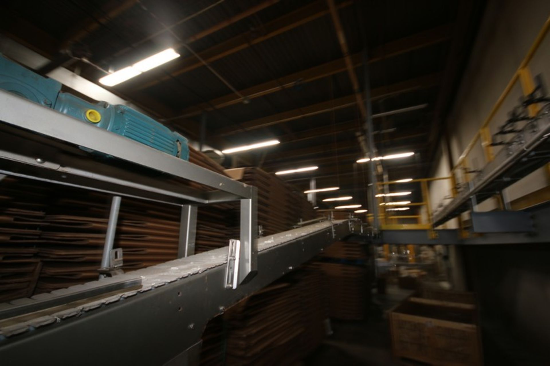 Nercon S/S Product Conveyor, Overall Length: Aprox. 50 ft. L with (2) Drives, with In-Line QLC - Image 3 of 10