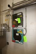 (2) Honeywell Truline Chart Recorders, Wall Mounted Units (LOCATED IN CHAMPAIGN, IL) (RIGGING,