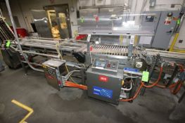 Mettler Toledo Hi-Speed Laner Conveyor, with Straight Section of S/S Roller Laner Conveyor, with