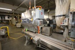 Delkor Dual Head Tray Former, M/N 752, S/N 1079, with Nordson Glue Pot (LOCATED IN CHAMPAIGN, IL) (