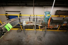 4-Sections of Nercon Product Conveyor, Overall Length: Aprox. 80 ft., (2) of the (4) Sections of