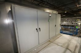 4-Door Control Panel, Overall Dims.: Aprox. 13 ft. L x 22" W x 87" H (LOCATED IN SAHUARITA, AZ) (