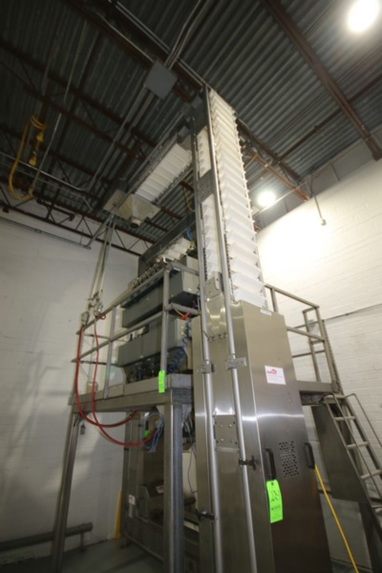 2018 Deamco S-Configuration Bucket Elevator, M/N BES-12P-T-X-SST, S/N 21754 BES-02, 240/460 Volts, 3 - Image 3 of 5