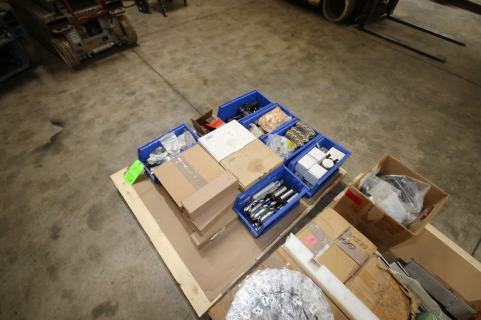 (2) Pallets of Cracker Parts, Includes Chains, Pneumatic Cylinders, Gauges, & Other Parts (LOCATED - Image 3 of 5