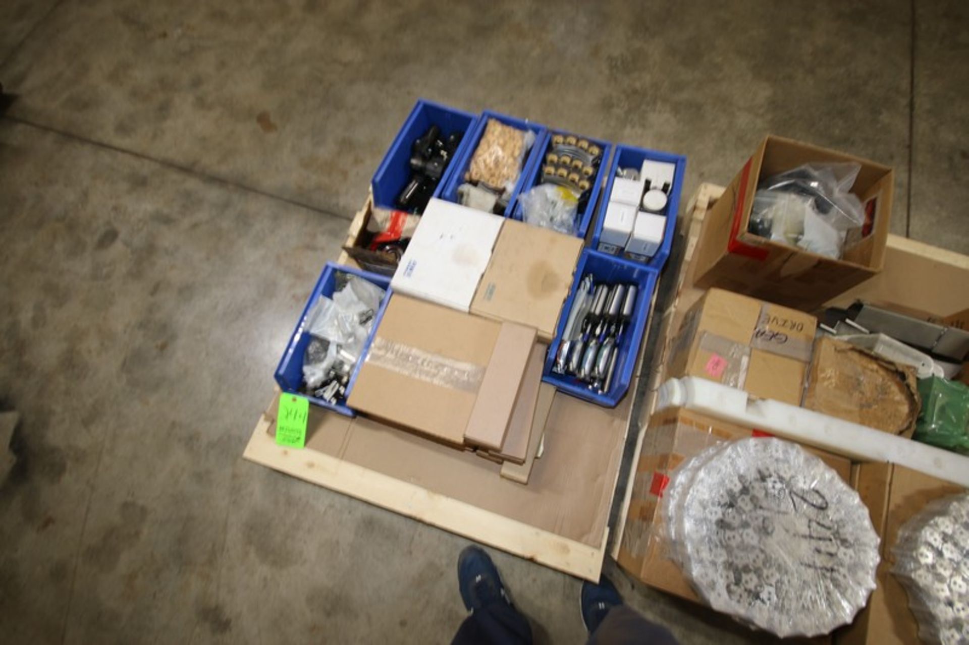 (2) Pallets of Cracker Parts, Includes Chains, Pneumatic Cylinders, Gauges, & Other Parts (LOCATED - Image 5 of 5