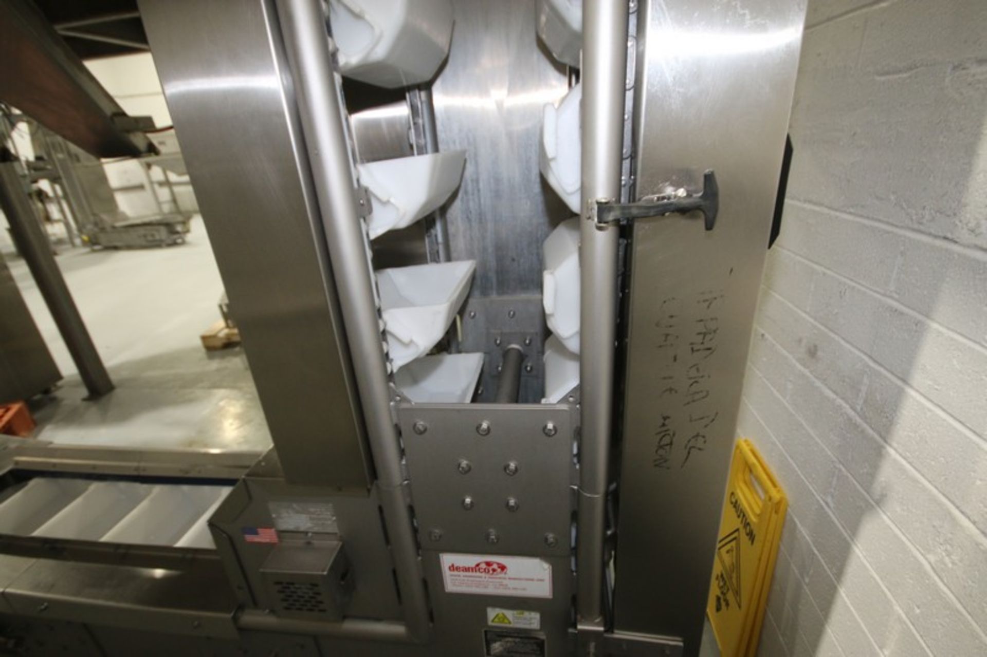 2018 Deamco C-Configuration Bucket Elevator, M/N BEM-12P-T-X-SST, S/N 21754BEM01, 240/480 Volts, 1 - Image 7 of 7
