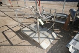 S/S Man Basket, with Fork Pockets, with Ramp (LOCATED IN SAHUARITA, AZ) (RIGGING, LOADING, & SITE