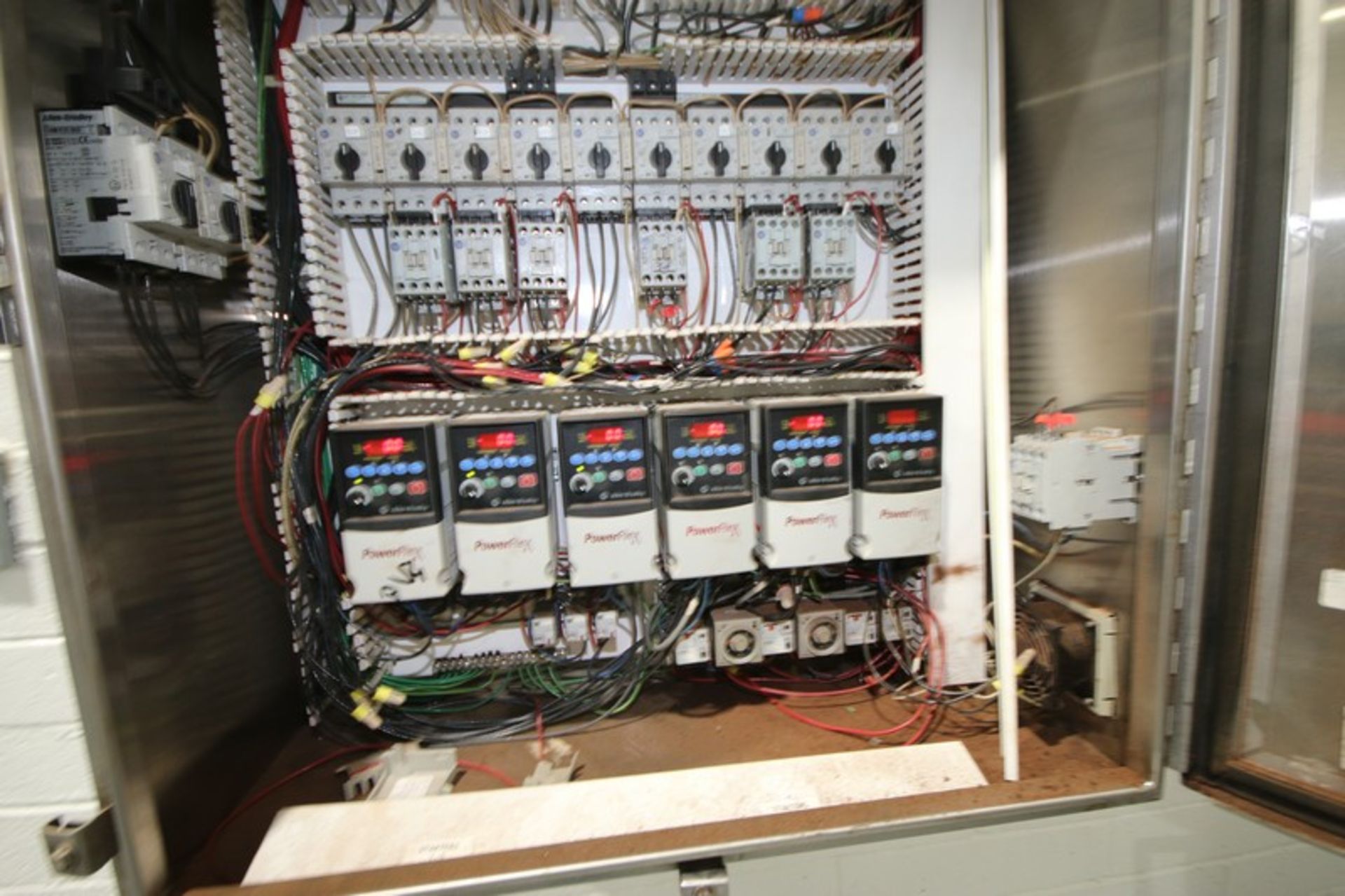 S/S Control Panel, with (6) Allen-Bradley PowerFlex 4 VFDs, with Wall Mounted Unit (LOCATED IN - Image 3 of 3
