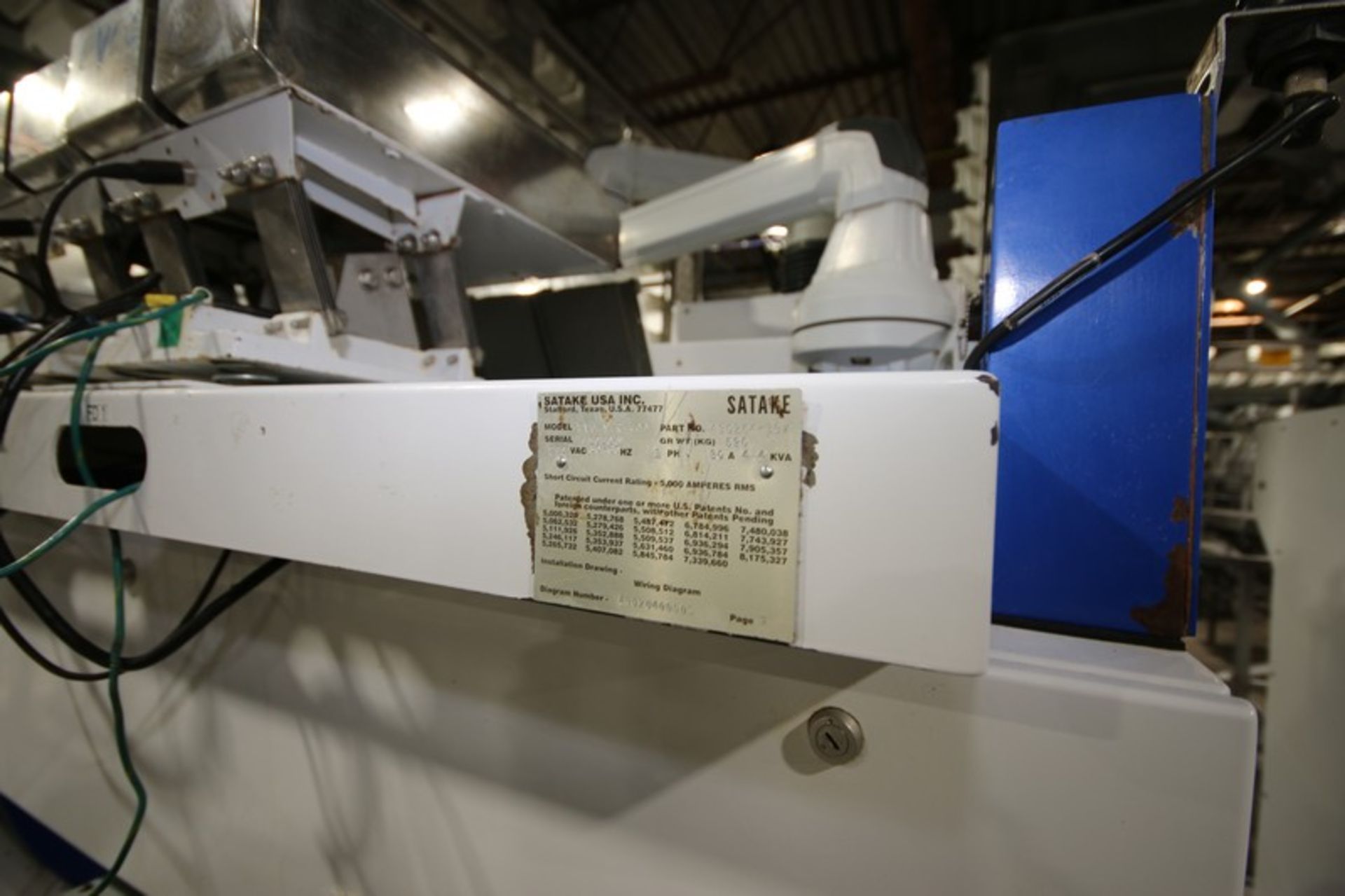 SATAKE USA INC. Optical Sorter & Processor, M/N EVD-MIR-400, S/N 1505041, 230 Volts, 1 Phase, with - Image 6 of 11