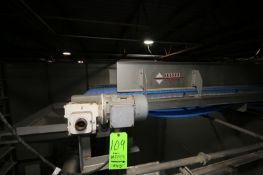 Jesse Straight Section of S/S Conveyor, with Aprox. 37" W Plastic Belt, with S/S Sides with Drive,