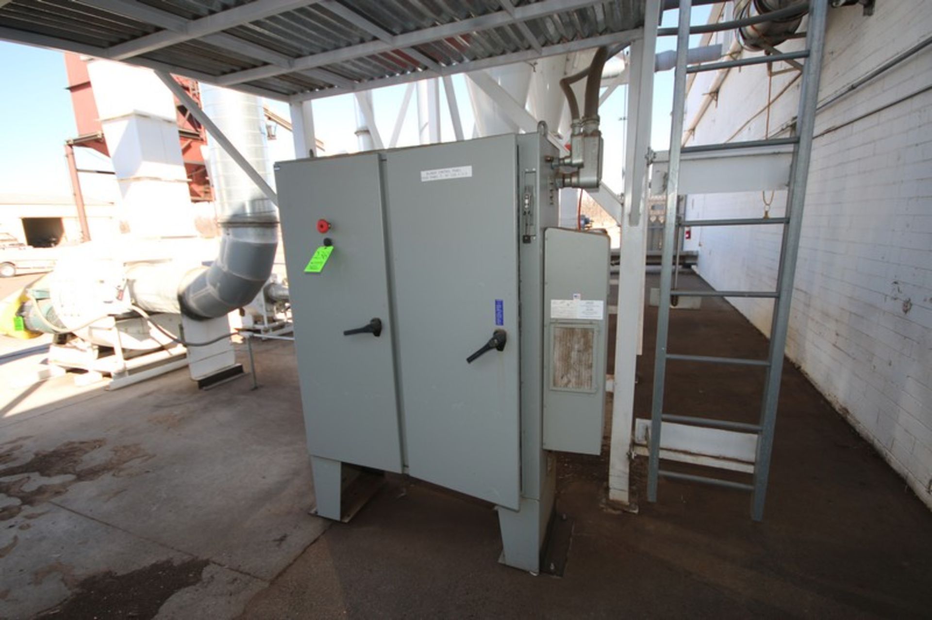 Double Door Blower Control Panel, with Allen-Bradley Micro-Logix 1200 PLC with Fuses (LOCATED IN - Image 2 of 5