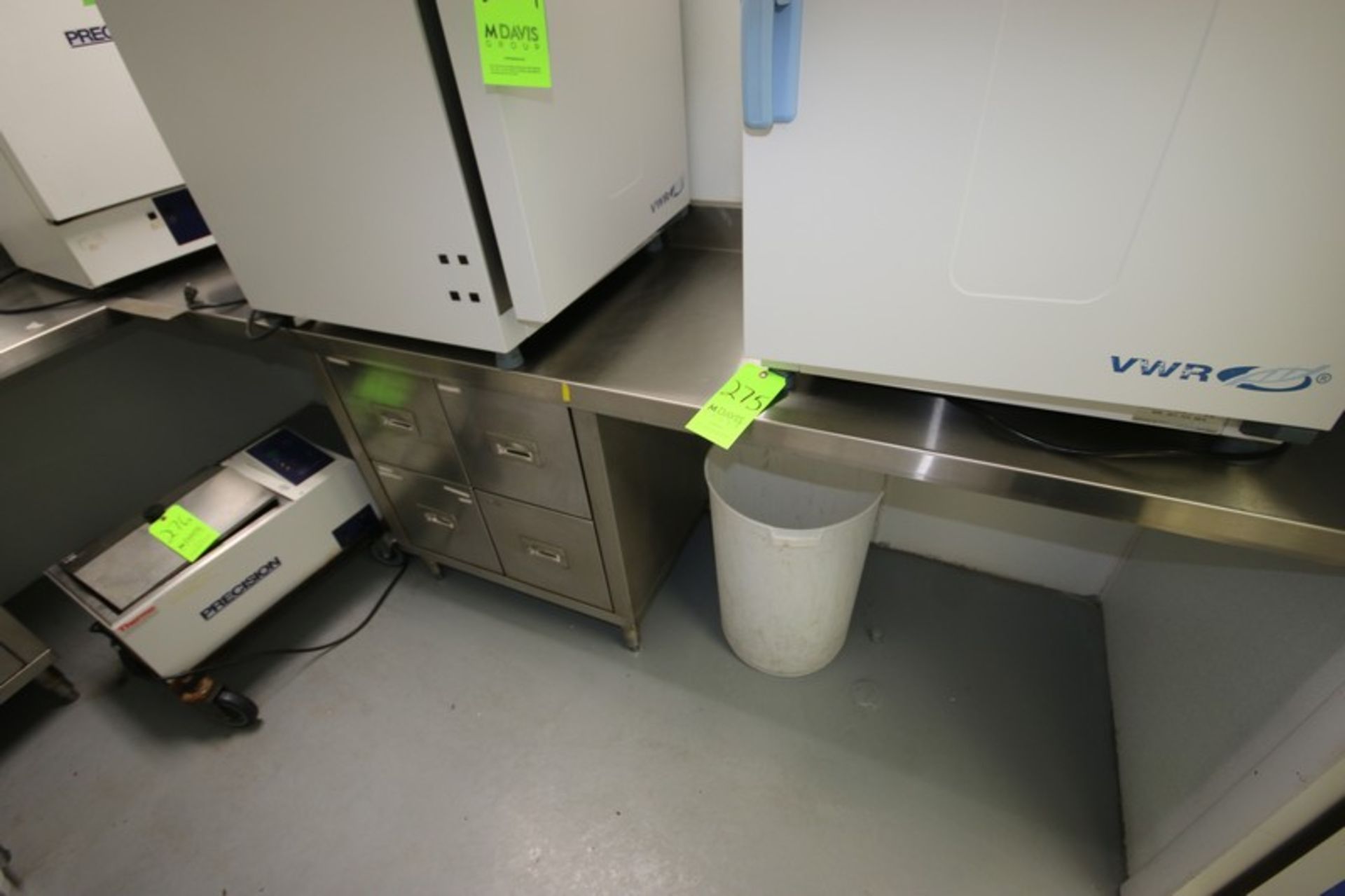 U-Shape S/S Lab Counters with Bottom Storage (LOCATED IN SAHUARITA, AZ) (RIGGING, LOADING, & SITE - Image 2 of 4