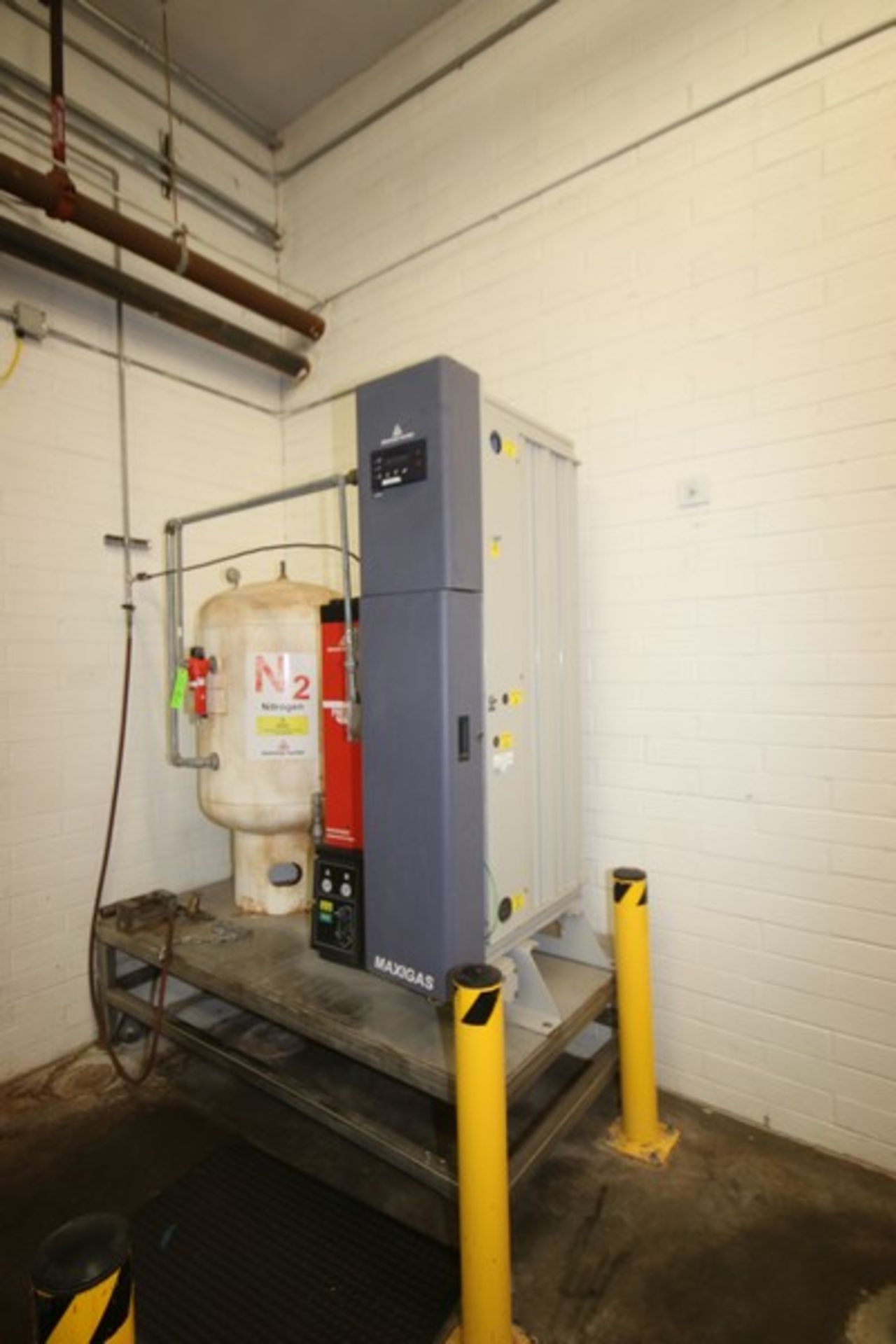 2007 Domnick Hunter Nitrogen System, M/N MAXIGAS106ECBLL, S/N 07MX0103, 110/230 Volts, 3 Phase, with - Image 4 of 6