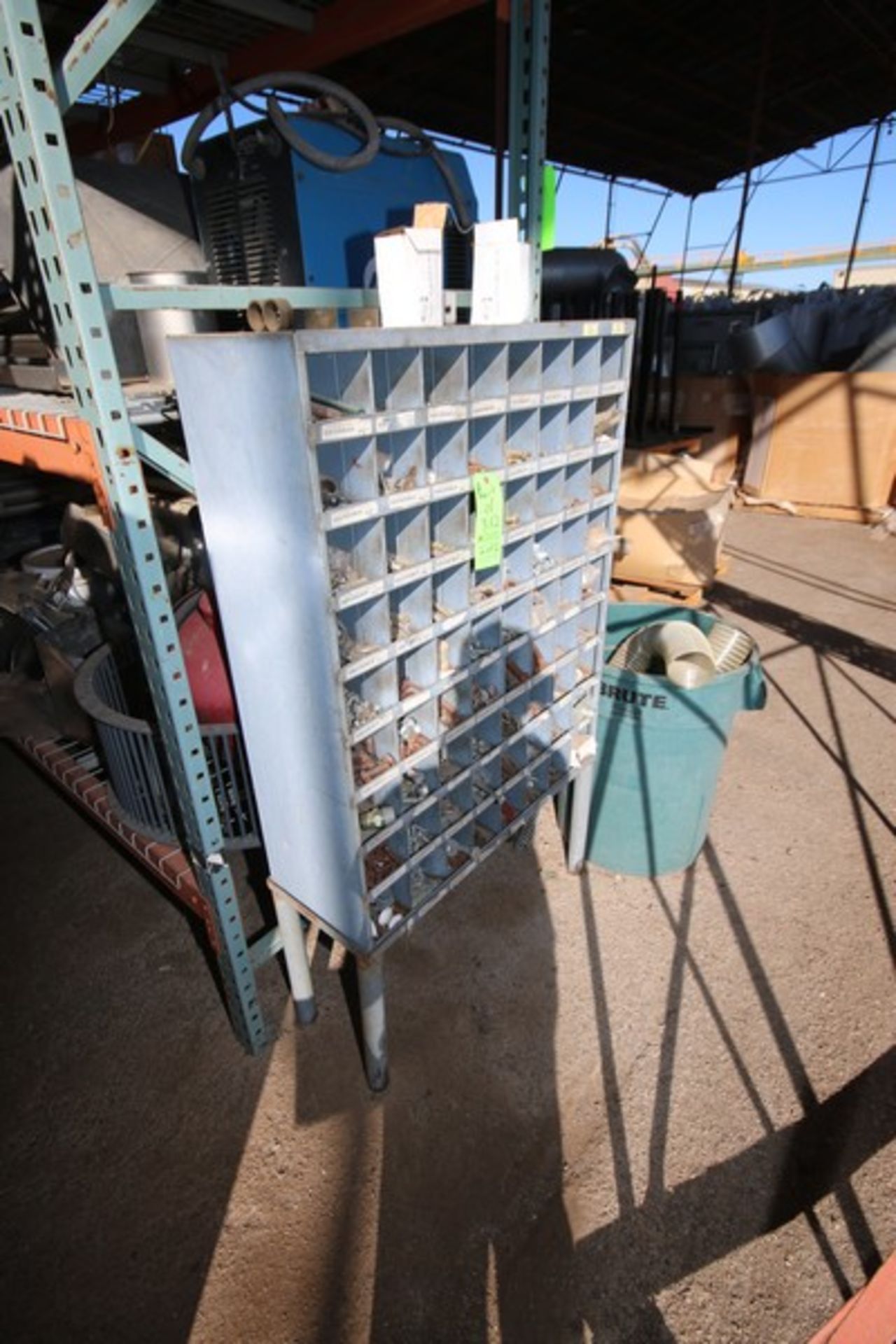 Double Door Cabinet, with (1) Cubby Hole with Assorted Hardware (LOCATED IN SAHUARITA, AZ) (RIGGING, - Image 2 of 3