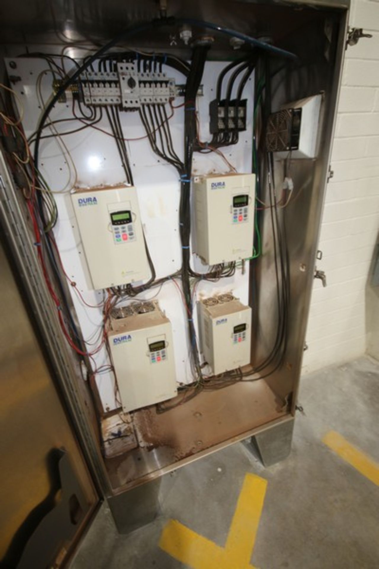 S/S Control Panel, with (1) Dura Pulse 30 hp VFD, with (3) Dura Pulse 15 hp VFDs (LOCATED IN - Image 2 of 2