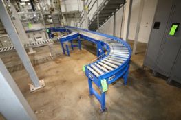 Section of Roller Conveyor, with (3) 180 Degree Turns, with (2) Drives (LOCATED IN SAHUARITA, AZ) (