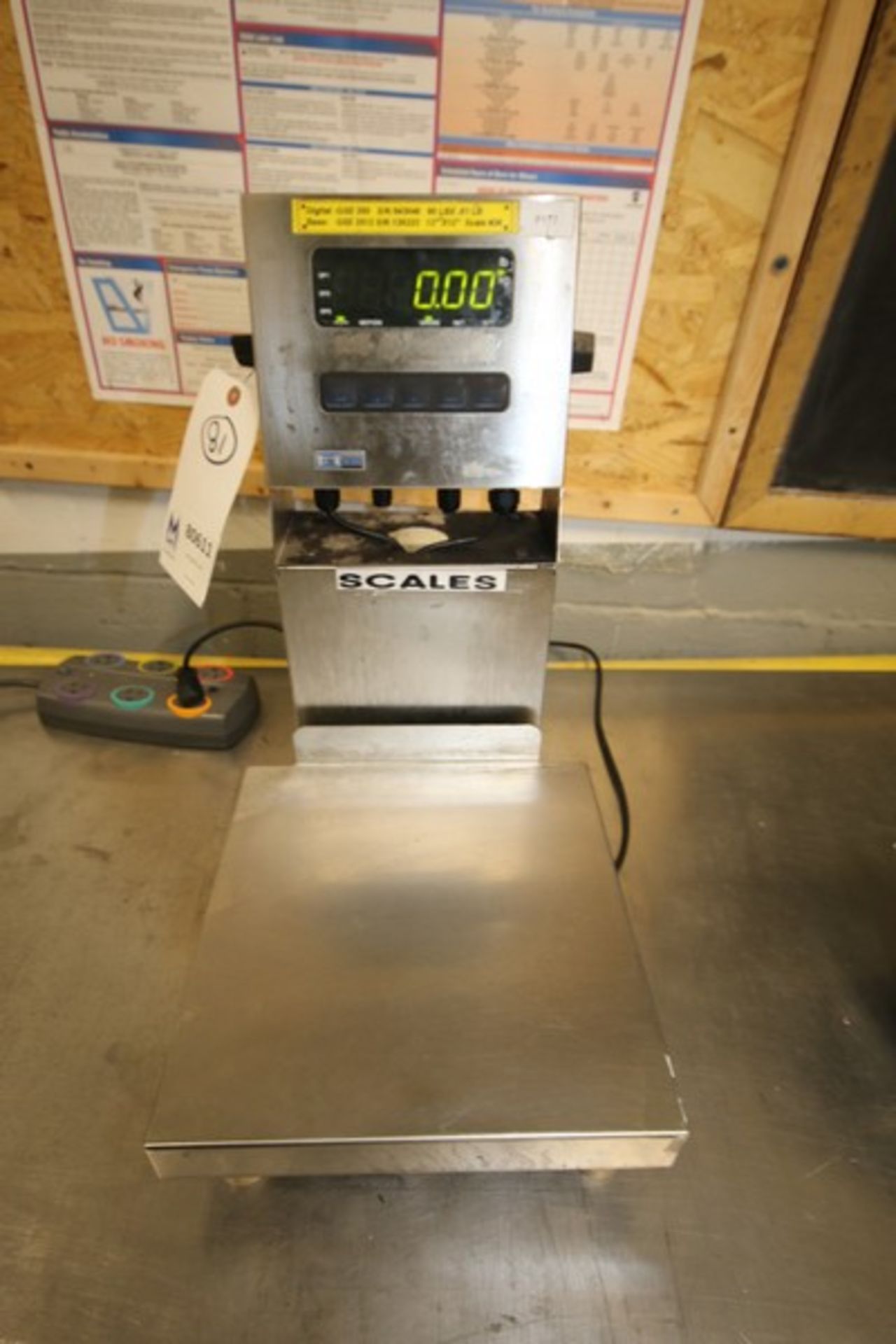 GSE Series 350 60 lb. x .01 S/S Digital Scale (INV#80611)(Located @ the MDG Auction Showroom in