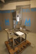 Hobart Vertical Meat Saw, Model 5801, SN 27-169-944, 200-230V (INV#83485)(Located @ the MDG