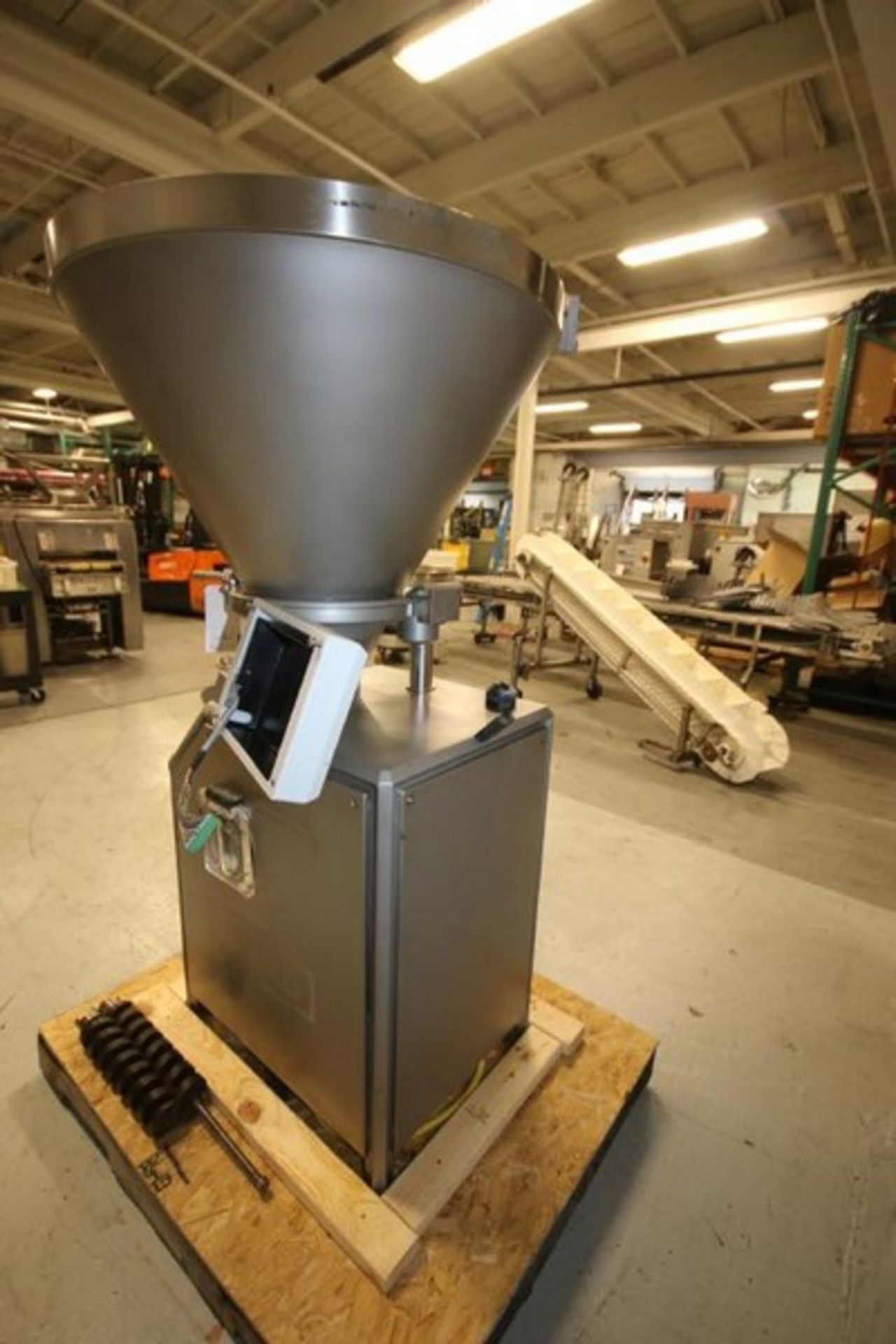 Vemag Vacuum Filler/Stuffer, Model 500,Type 128/230, SN 1282479, 220-240V (Note: Missing Touch Pad - Image 3 of 8