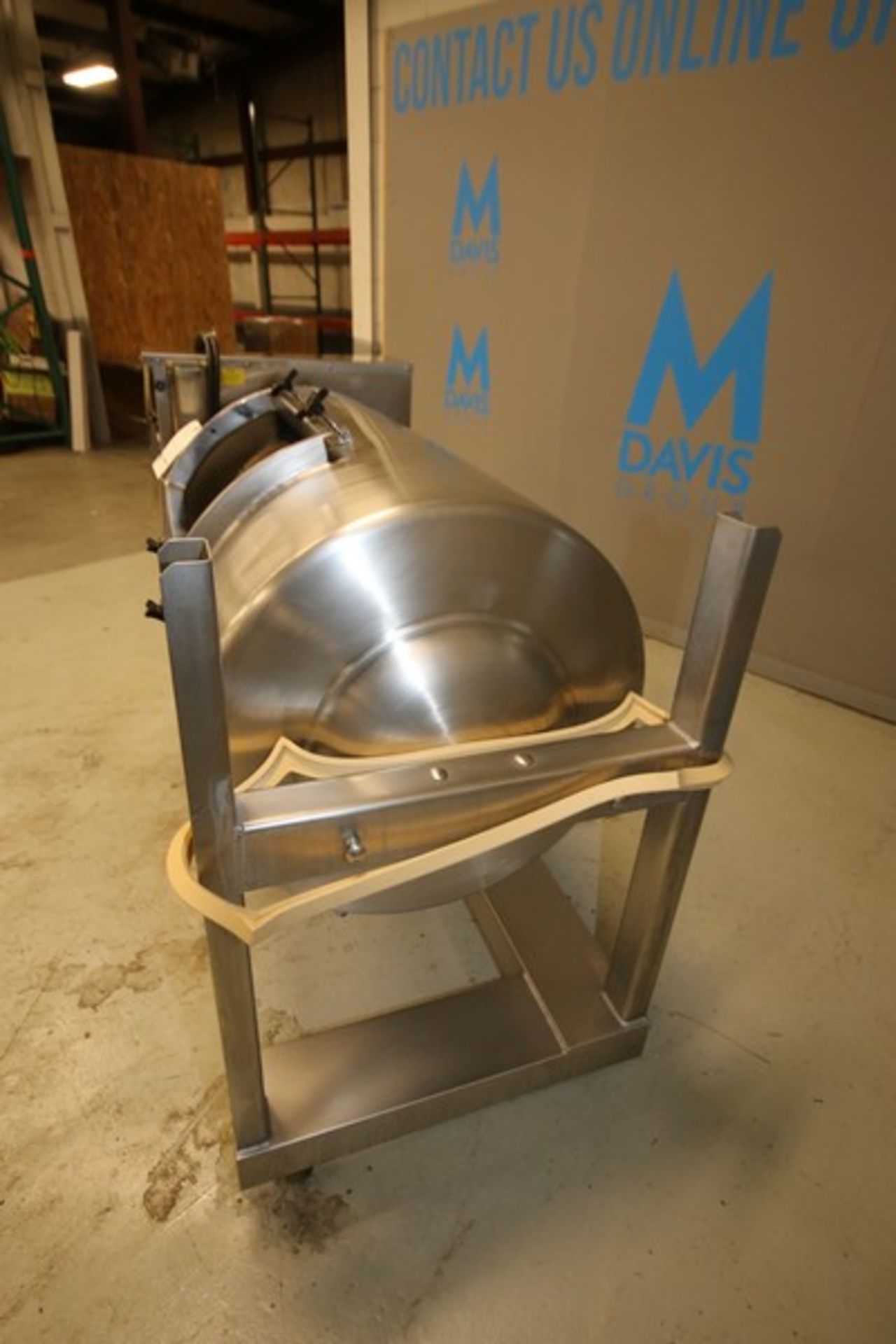 Lance 1,000 lb. Capacity S/S Vacuum Tumbler, Model LT 60, SN L10011094, 110V, (Note: Missing Lid) ( - Image 6 of 7