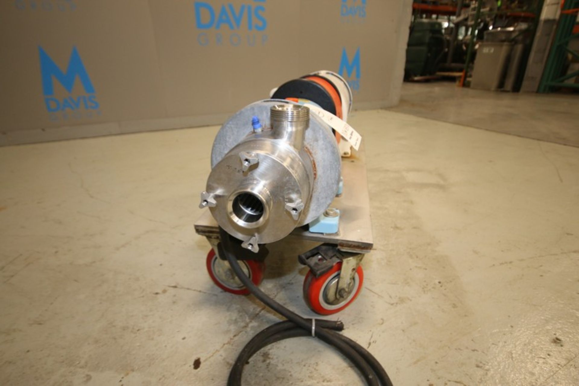 WCB 15hp / 3500 rpm Shear Pump, Model SP4, SN 337180-03, with 2" x 2" Threaded Head, Mounted on S/ - Image 2 of 7