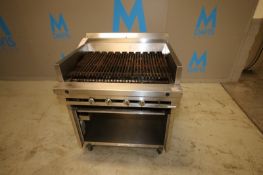 U.S. Range S/S Gas Griddle, 36" L x 37" W x 44" H,Model C0836-36A, Portable (INV#81443)(Located @