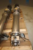 APV S/S Scrape Surface Heat Exchanger, SN 98H036, MAWP 150 psi @400 degrees F, MDMP -20 Degrees