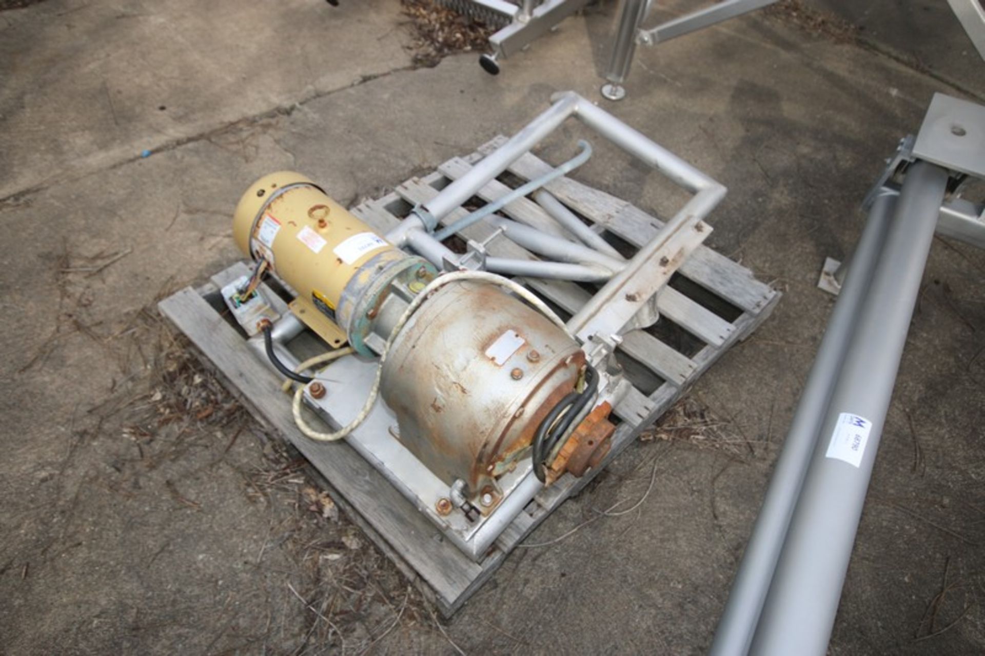 5 hp Drive Mounted on S/S Frame, 1750 RPM, 208-230/460 Volts, 3 Phase (INV#68791) (Located at the - Image 2 of 2