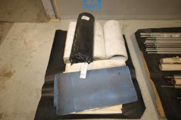 Pallet of Assorted Rolls of 23" to 25" Conveyor Belting, New & Used (INV#81432)(Located @ the MDG