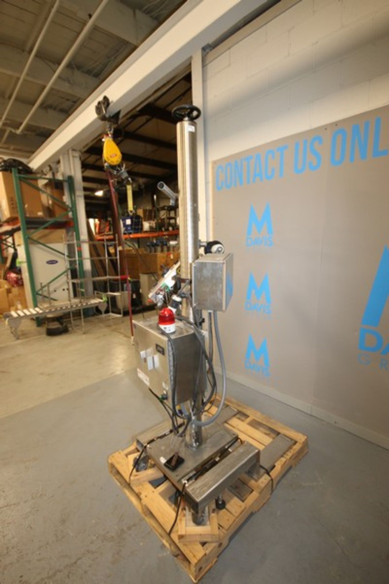 Unique Solutions PouchPlus Inserter,M/N US622, S/N 004573, Mounted on S/S Portable Frame (INV#75154) - Image 6 of 10