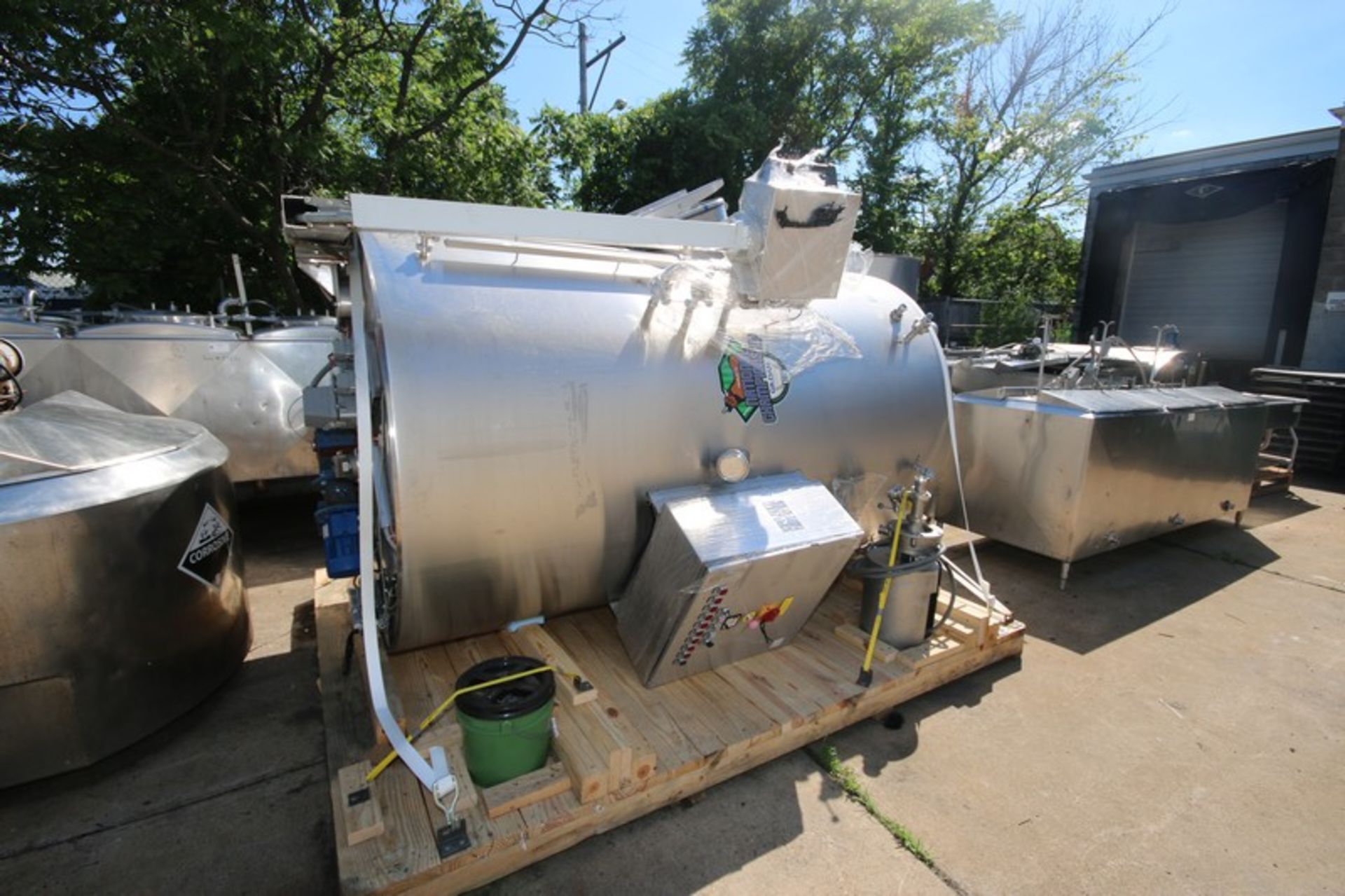 Munker/Braulogistik 15hL Combination Mash Tun/Kettle, M/N Brewhouse, S/N 1, 208 Volts, 3 Phase, with - Image 23 of 24