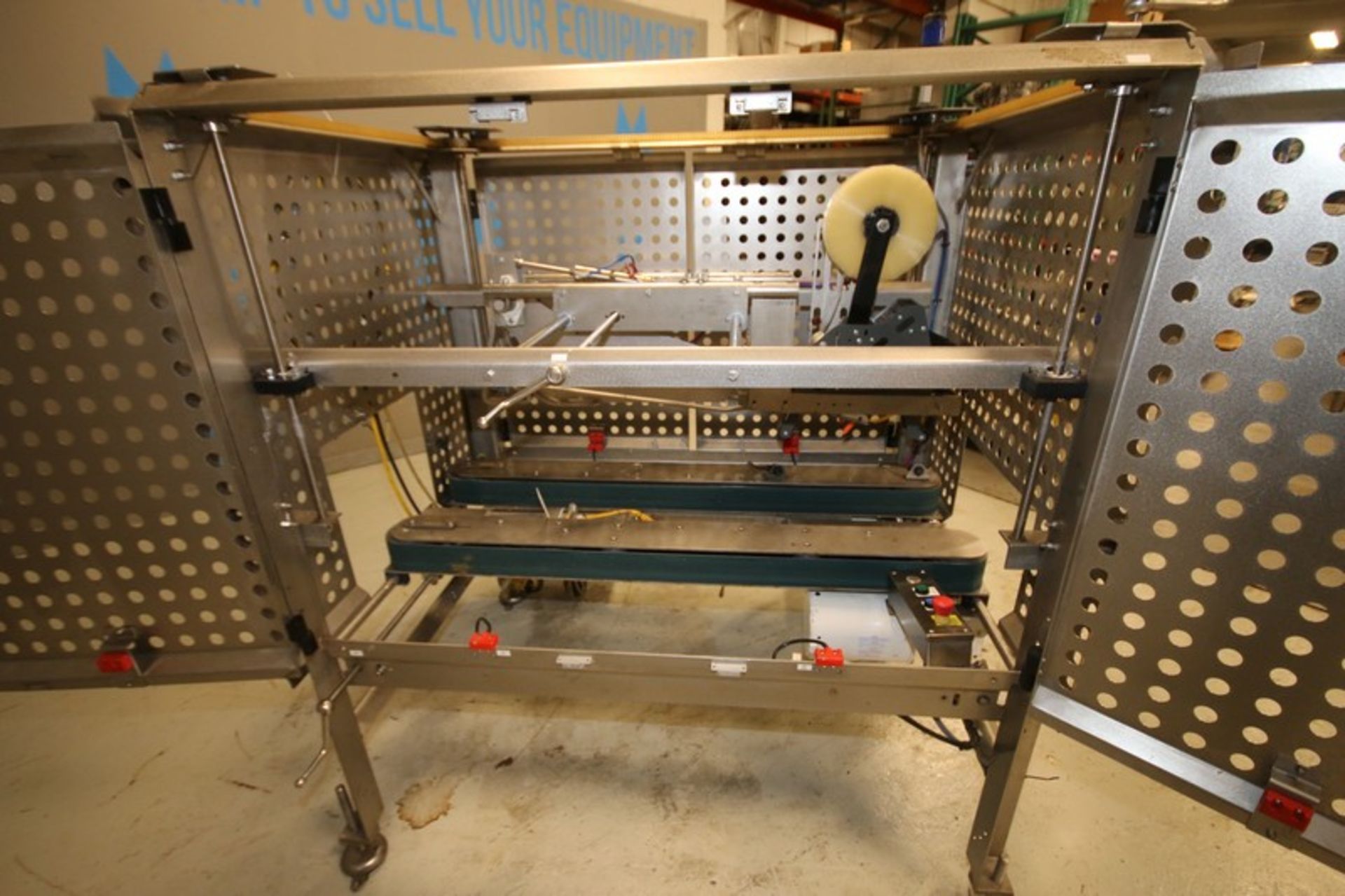Combi Adustable S/S Case Sealer, Model TB1, SN TB1550770, 480V (INV#83495)(Located @ the MDG Auction - Image 4 of 6