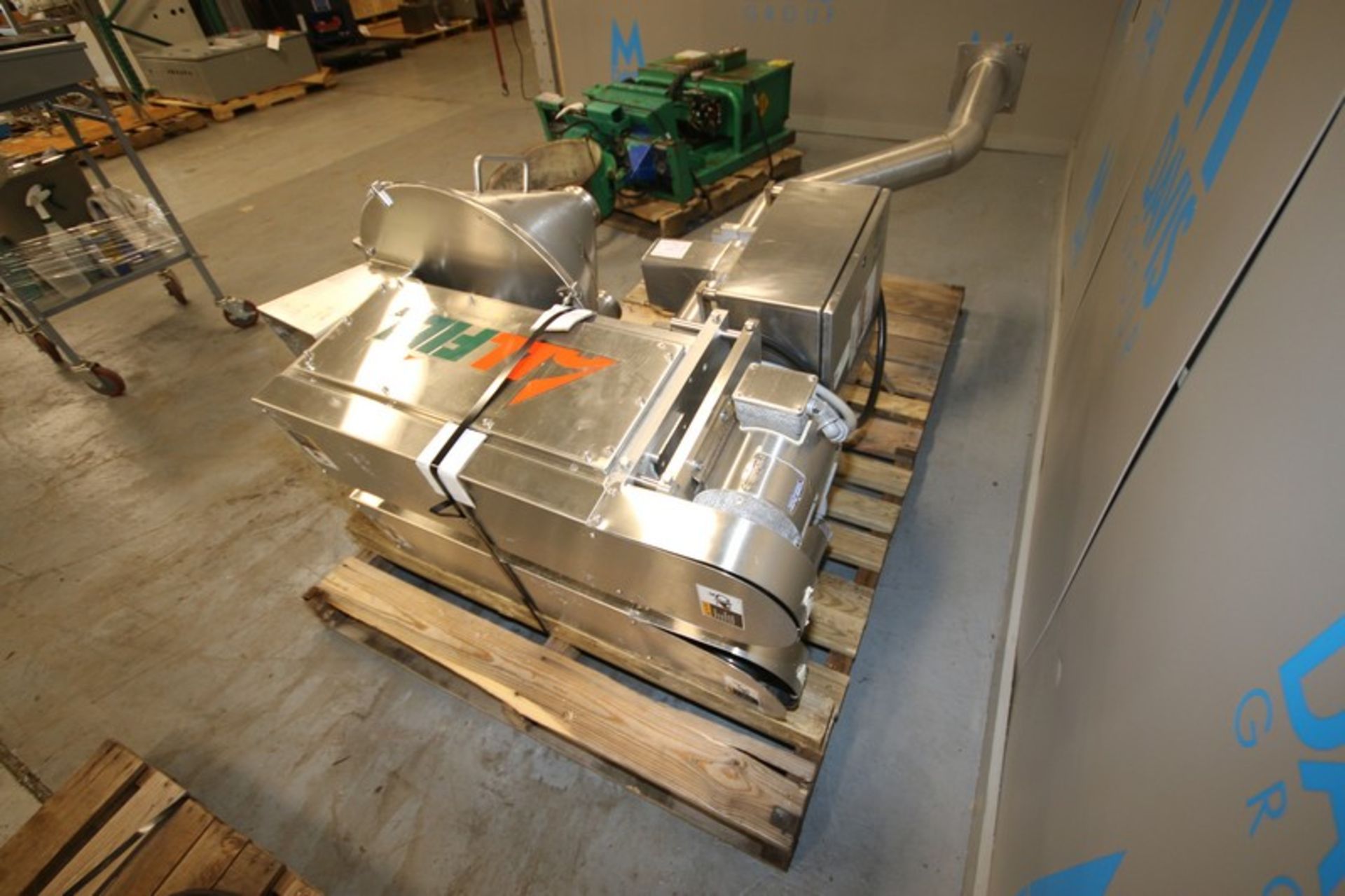 2015 Allfill Dual S/S Auger Filler,Model TA, S/N 80431, Dual 1.5 hp/1755 rpm Drive Motors, 208*230/ - Image 7 of 10