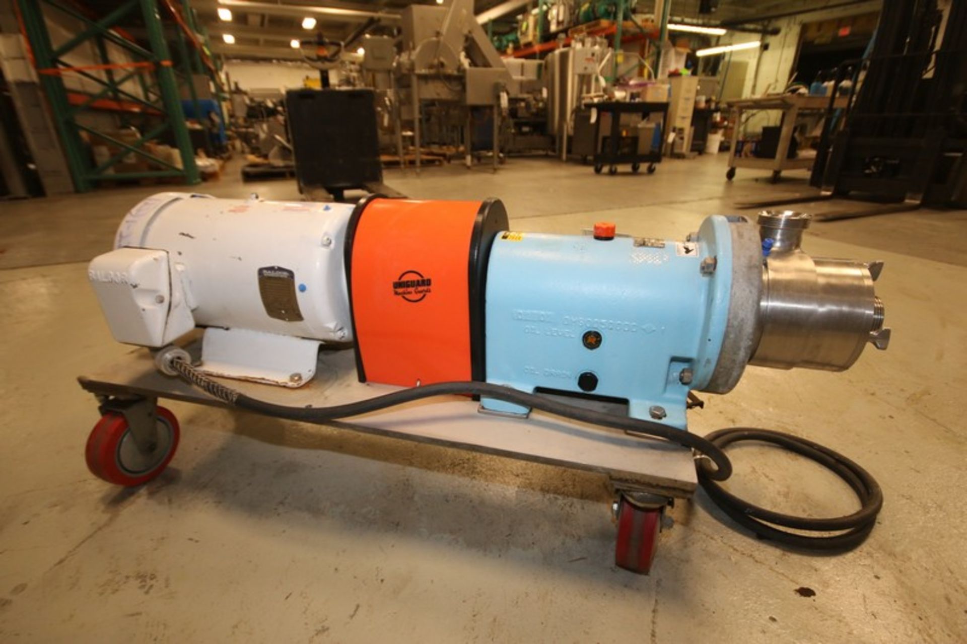 WCB 15hp / 3500 rpm Shear Pump, Model SP4, SN 337180-03, with 2" x 2" Threaded Head, Mounted on S/ - Image 4 of 7