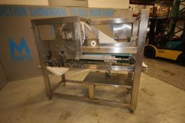 Grote 13" W S/S Waterfall Topping Applicator, Mode AP-14, SN 1019868, Mounted on Aprox. 50" L