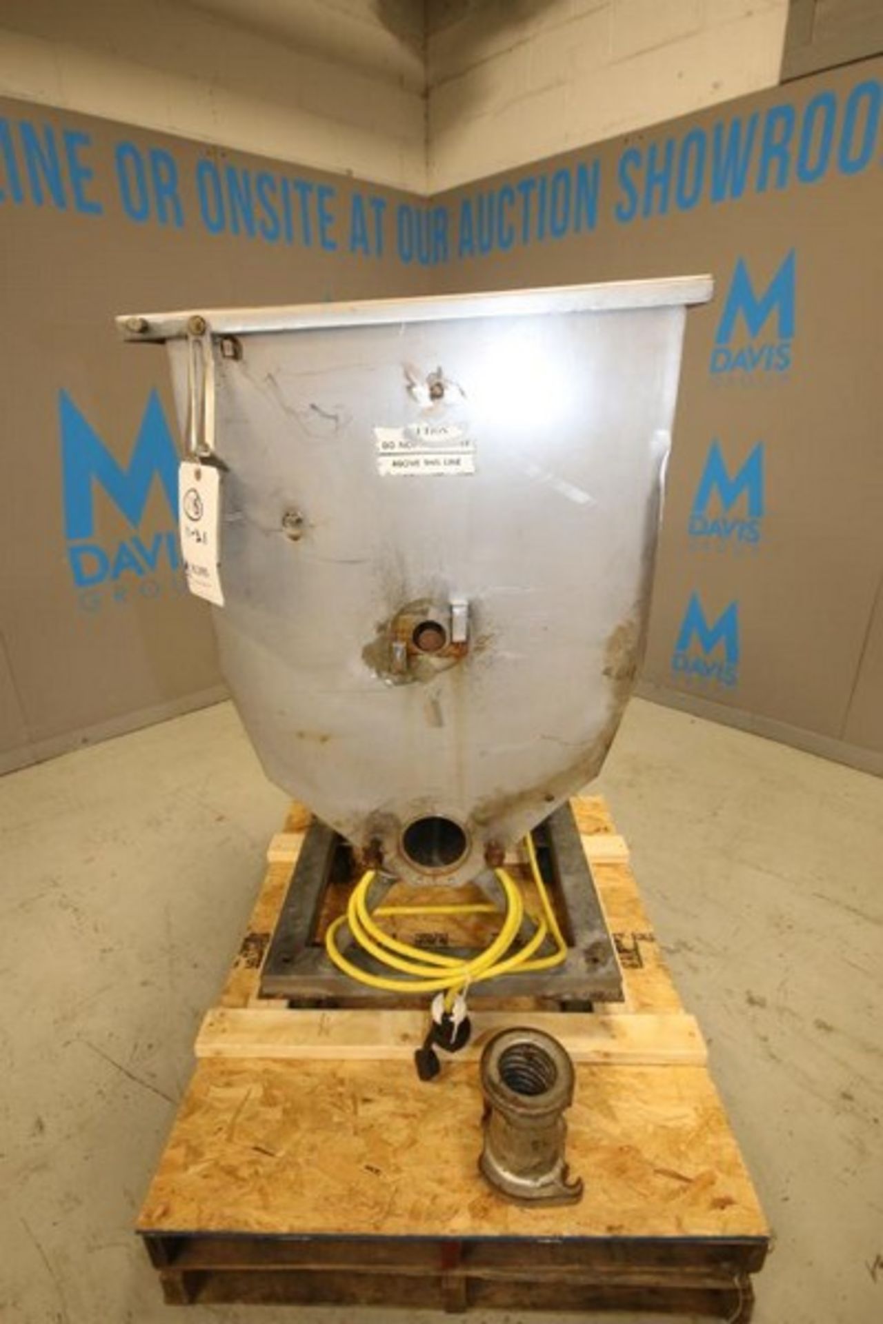 Hobart S/S Mixer / Grinder, Model 4346,SN 11-112-839, 208V 3 Phase, (Note: Machine Not Complete & - Image 5 of 7