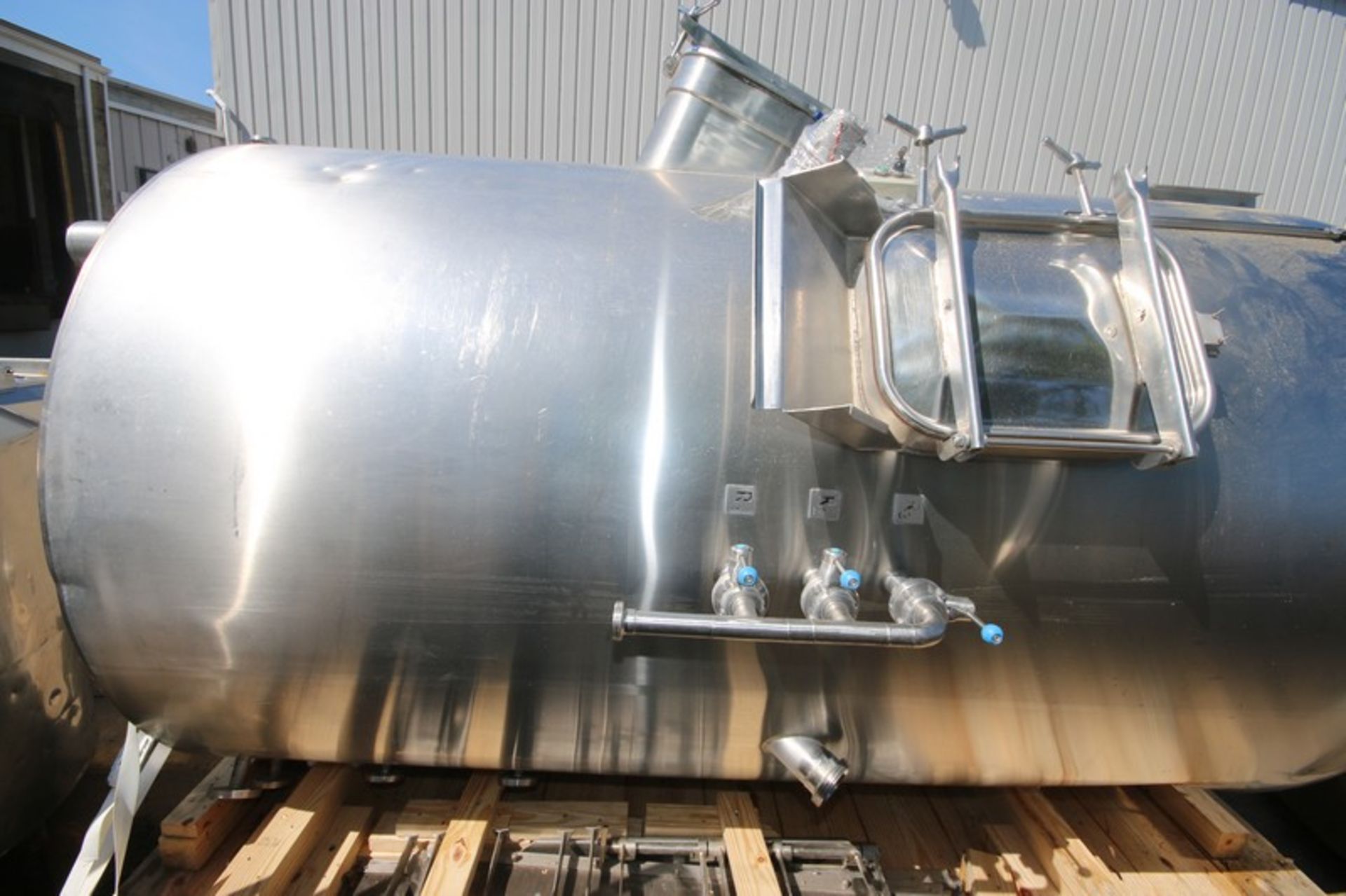 Munker/Braulogistik 15hL Combination Mash Tun/Kettle, M/N Brewhouse, S/N 1, 208 Volts, 3 Phase, with - Image 10 of 24