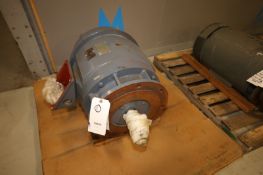 Tetra Pak Separator 50hp/1700rpm Motor, SN102-05319-01, 230/460V 3 Phase, 6 Bolt Pattern Space 18"