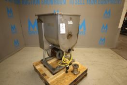 Hobart S/S Mixer / Grinder, Model 4346,SN 11-112-839, 208V 3 Phase, (Note: Machine Not Complete &