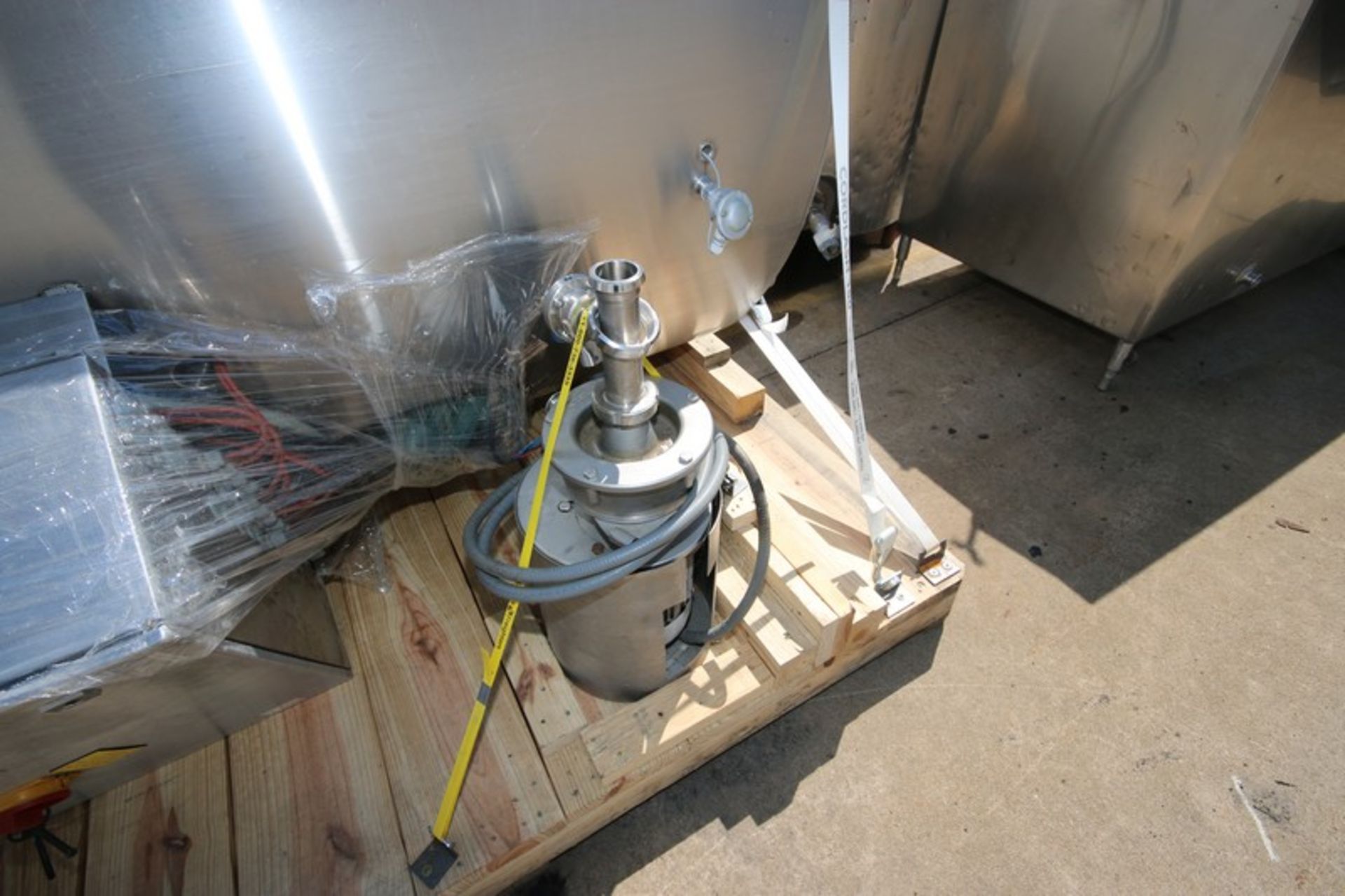 Munker/Braulogistik 15hL Combination Mash Tun/Kettle, M/N Brewhouse, S/N 1, 208 Volts, 3 Phase, with - Image 6 of 24