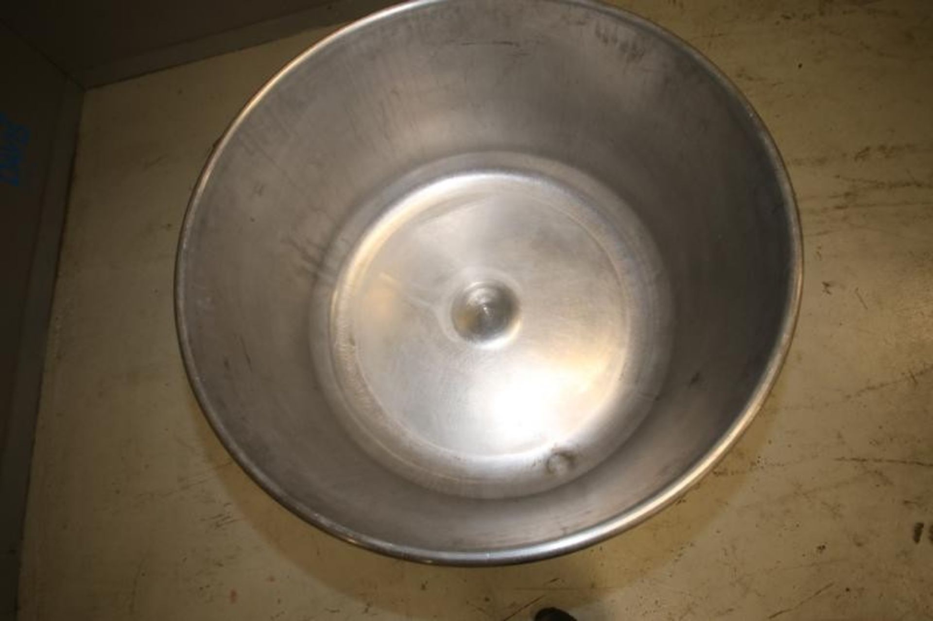 38" W x 21" D S/S Portable Mixing Bowl(INV#81393)(Located @ the MDG Auction Showroom in Pgh., PA)( - Image 2 of 3