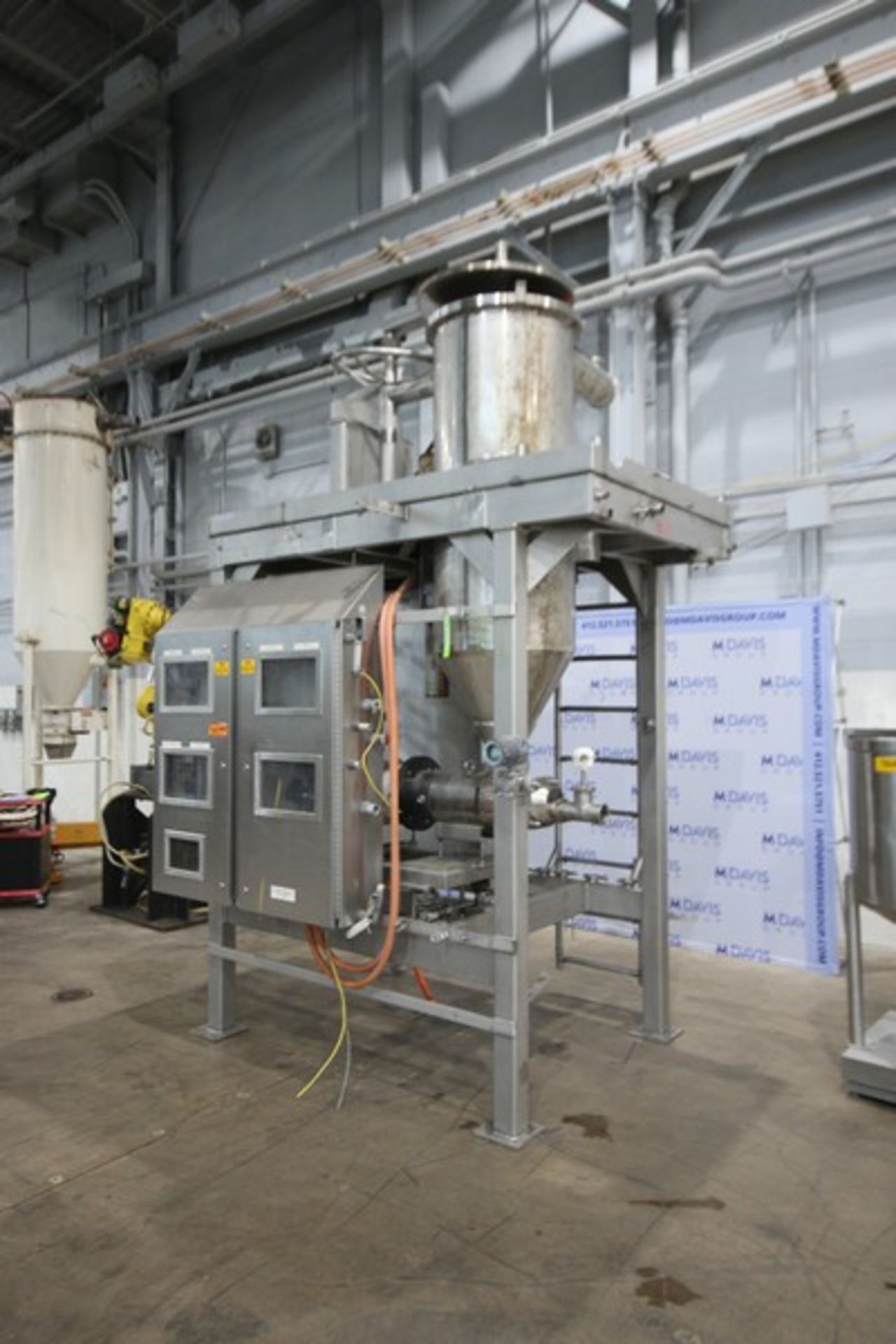 Emulsion Skid, Includes Axiflow Twin Screw 20 hp Pump, with Baldor 1765 RPM Motor, 208-230/460
