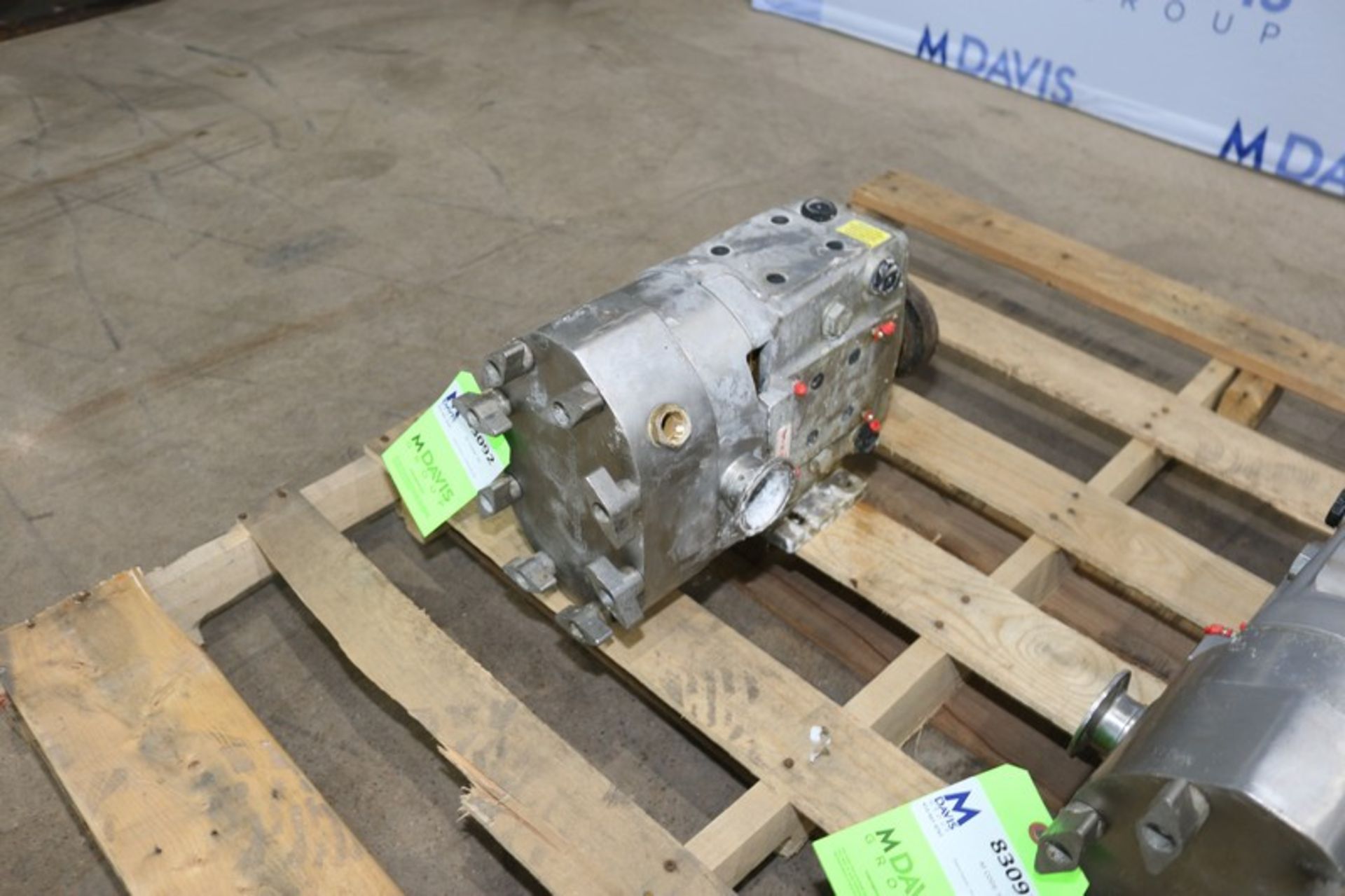 Ampco S/S Positive Displacement Pump Head, M/N ZP1+030-SO, S/N 1934541-1042, with Aprox. 2" Clamp - Bild 2 aus 5