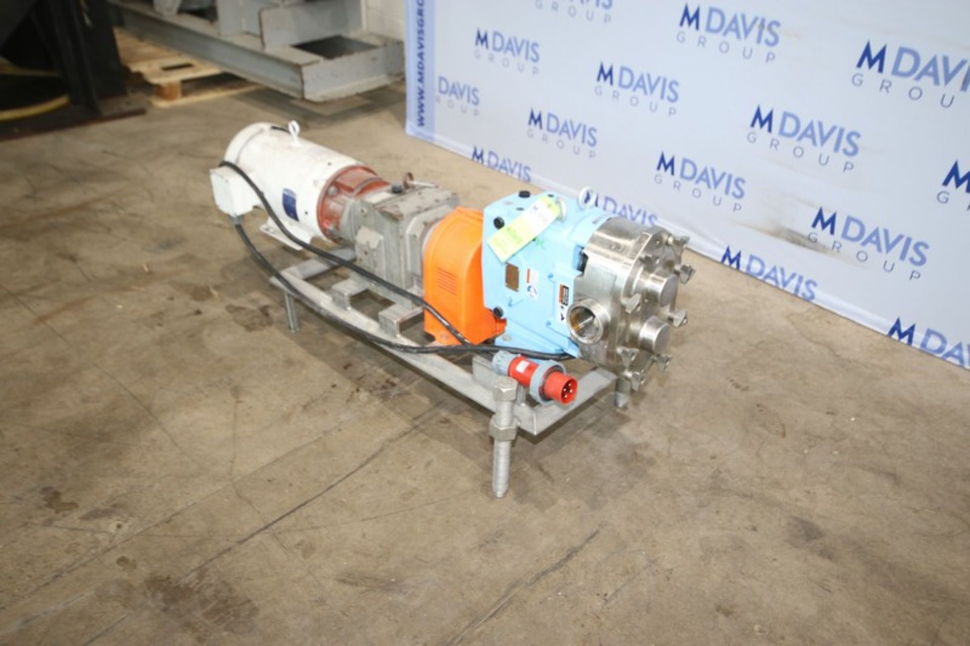2020 SPX 10 hp Positive Displacement Pump, M/N 130 U1R2, S/N 1000003908697, with Aprox. 3" Clamp - Image 2 of 7