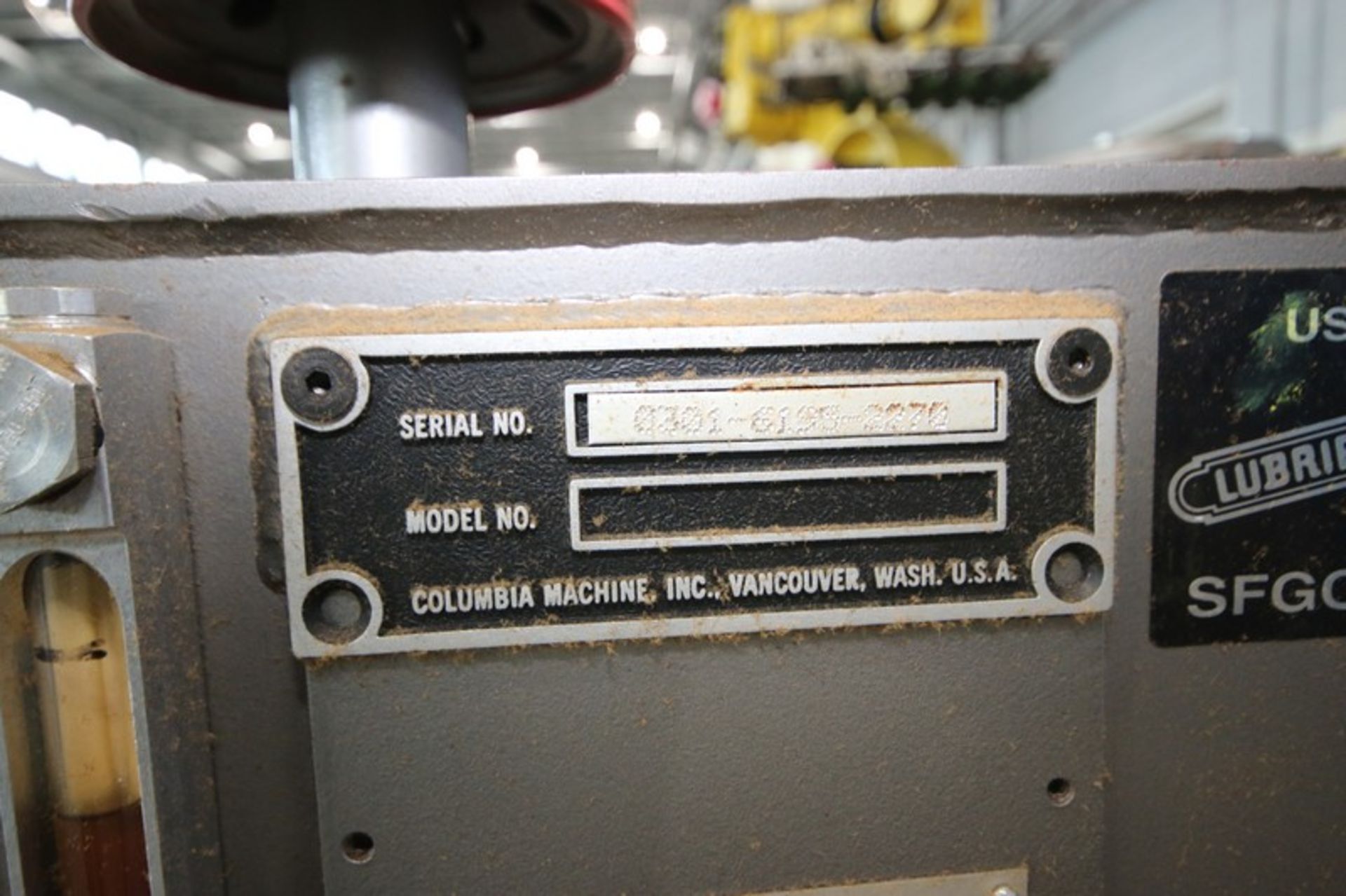 Columbia Hydraulic Power Unit, S/N 0301-6195-2270, Reservoir Cap. 100, with 15 hp Pump, with - Image 7 of 7
