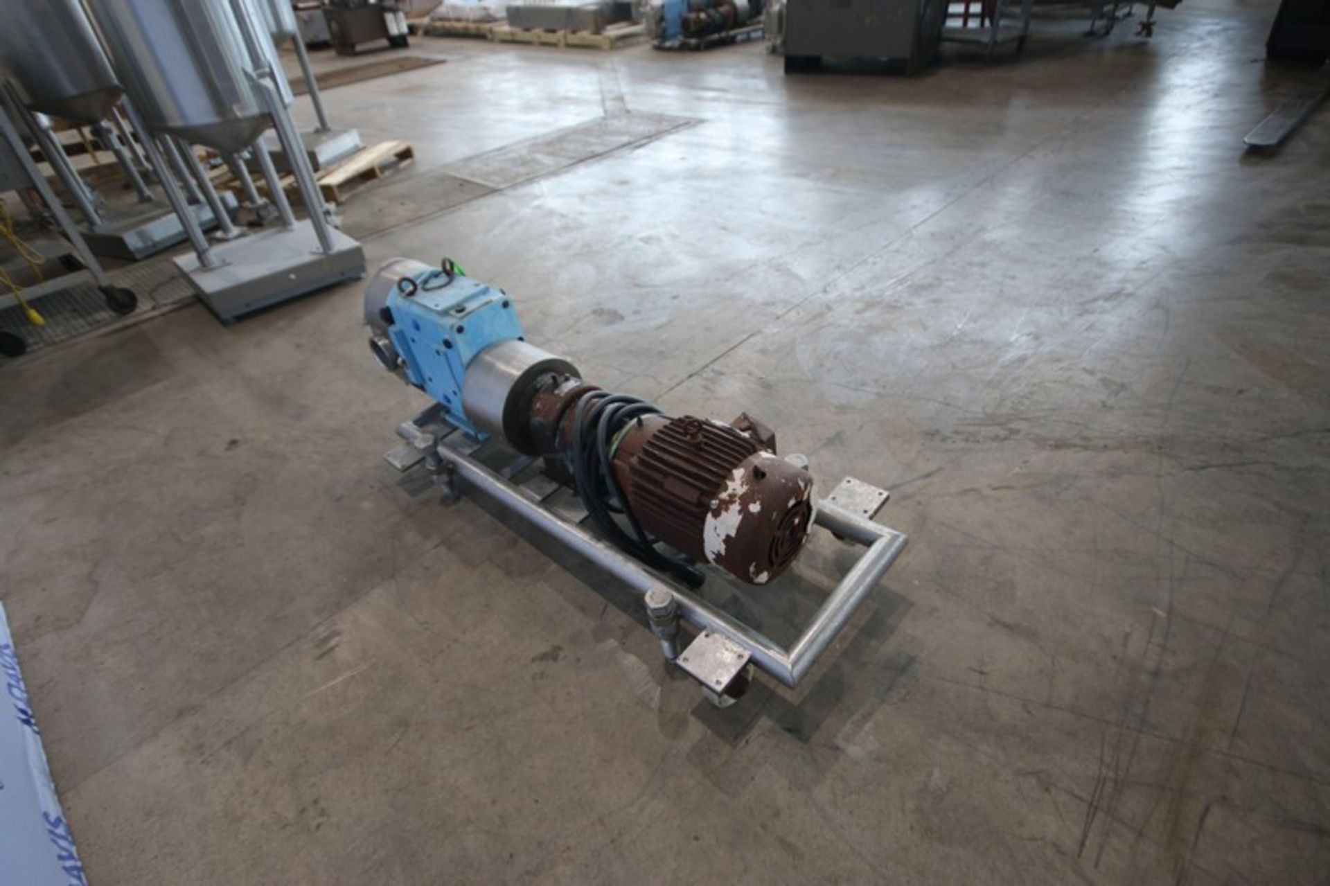 2015 SPX 7.5 hp Positive Displacement Pump, M/N 220U1, S/N 300728 R2-3, with 1760 RPM Motor, 230/460 - Image 7 of 7